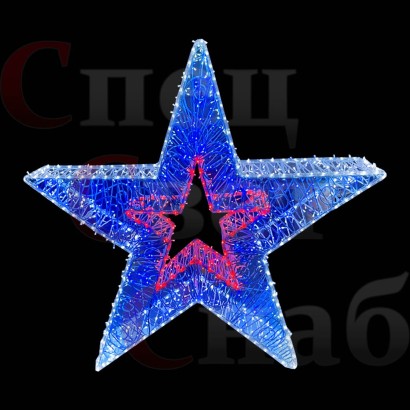 Светодиодная фигура "Звезда" 1,5м