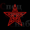 Световая фигура "Звезда" красная