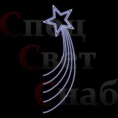 Светодиодная консоль "Полет звезды" 180х50см